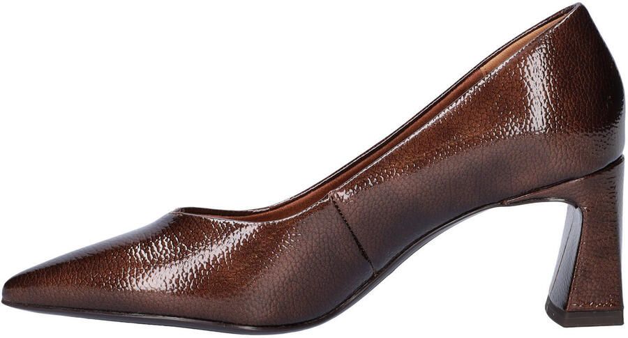 Tamaris lakleren pumps met hak bruin - Foto 3