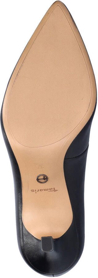 Tamaris leren pumps zwart - Foto 3