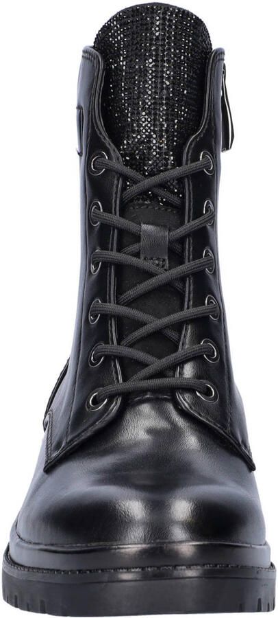 Tamaris leren veterboots zwart - Foto 2