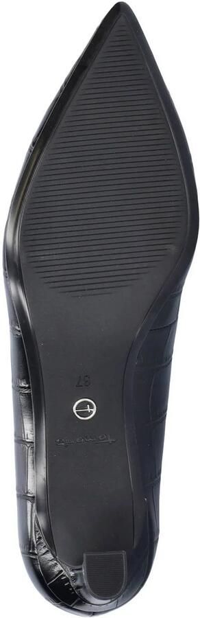 Tamaris pumps met dierenprint zwart - Foto 2