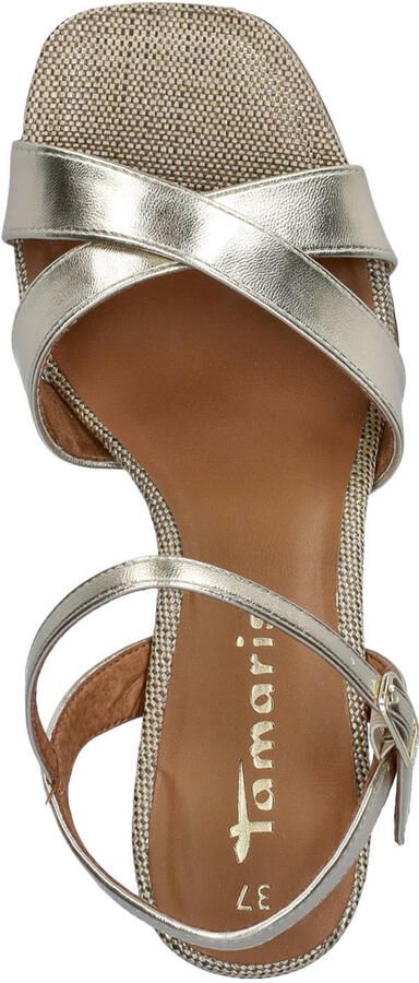Tamaris sandalettes goud - Foto 3