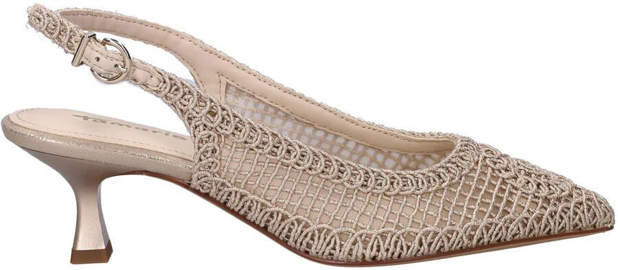Tamaris slingback pumps goud