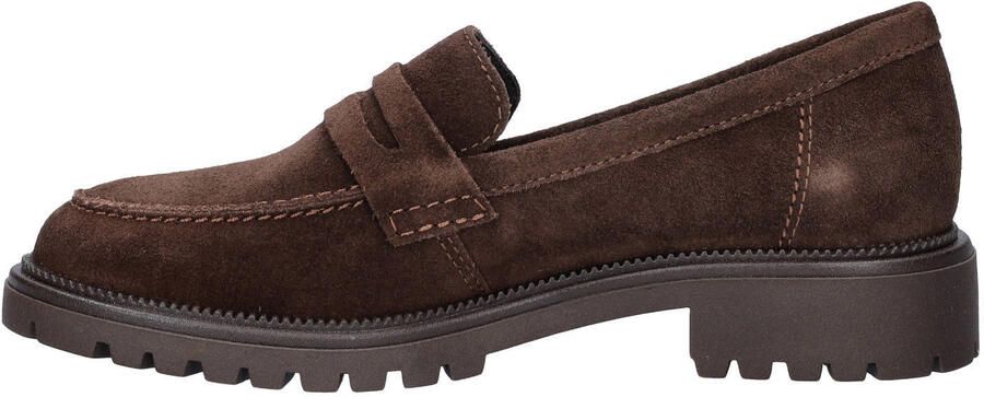 Tamaris suède loafers bruin - Foto 3