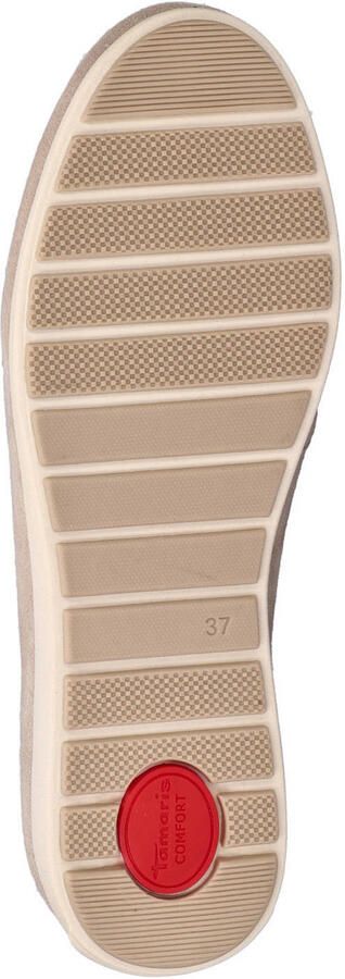 Tamaris suède mocassins beige - Foto 3