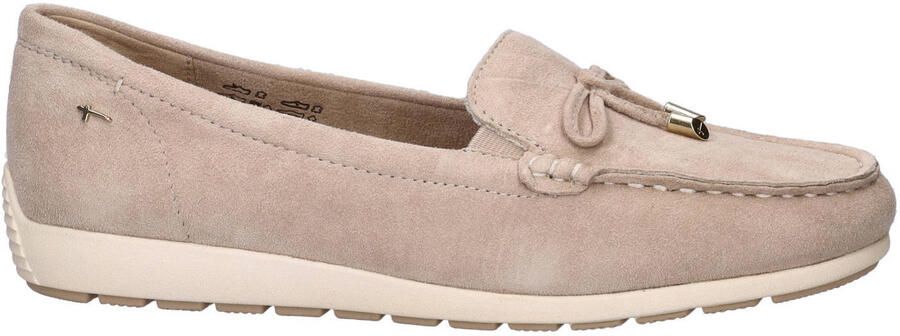 Tamaris suède mocassins beige - Foto 2