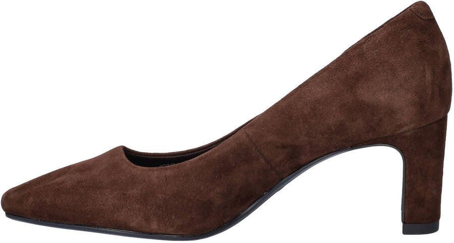 Tamaris suède pumps met hak bruin - Foto 2