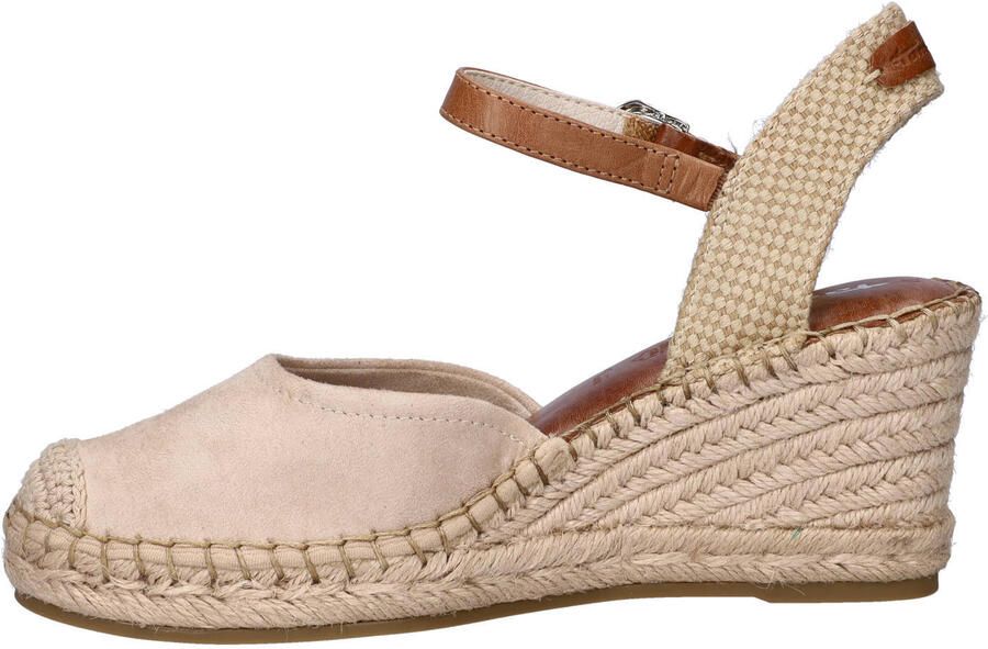 Tamaris suède sleehakken beige - Foto 2