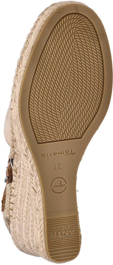 Tamaris suède sleehakken beige - Foto 3