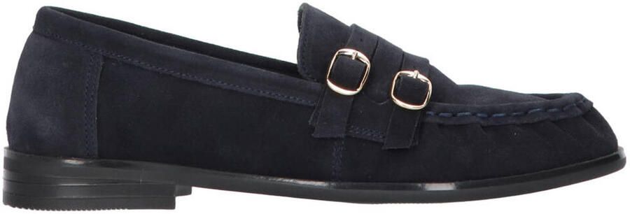 Tango Anica 3-e suède loafers donkerblauw
