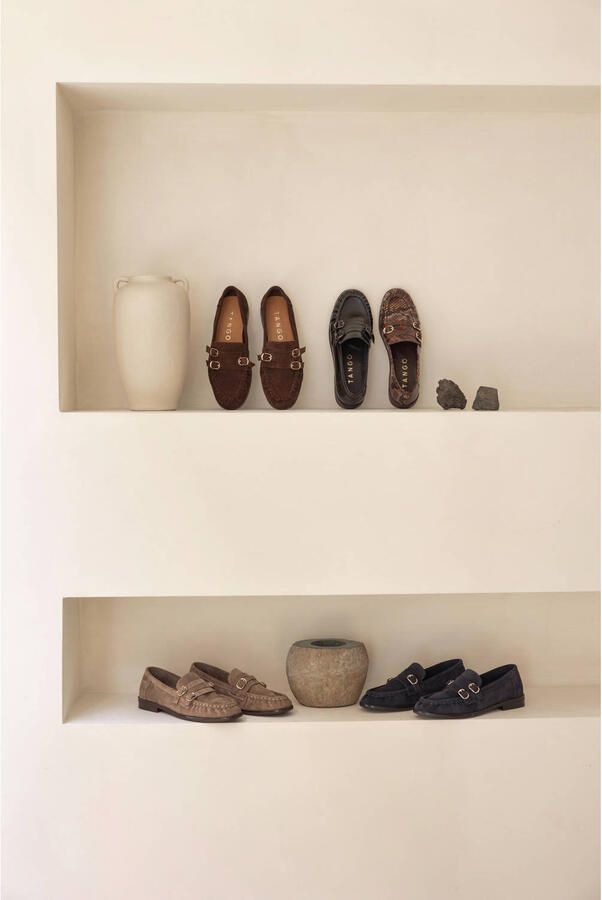 Tango Anica 3-e suède loafers donkerblauw - Foto 2