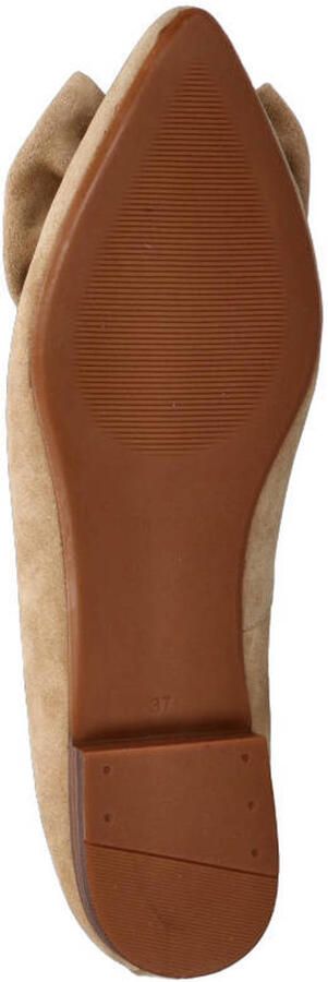 Tango Duna 3 m suède loafers met strikje beige - Foto 3