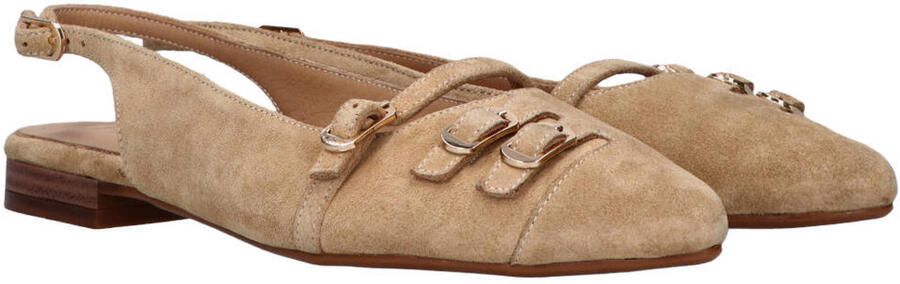 Tango Duna 4 j suède slingback loafers beige - Foto 3