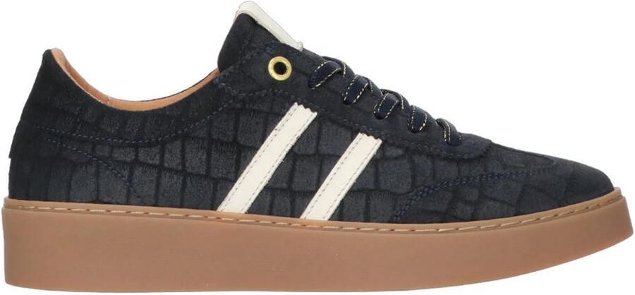 Tango Nynke 1-at suède sneakers donkerblauw