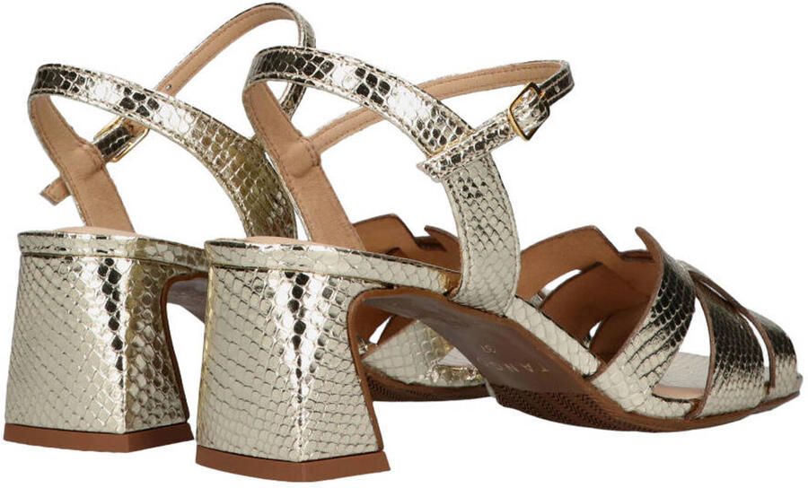 Tango Katya 8 g leren sandalettes goud - Foto 2