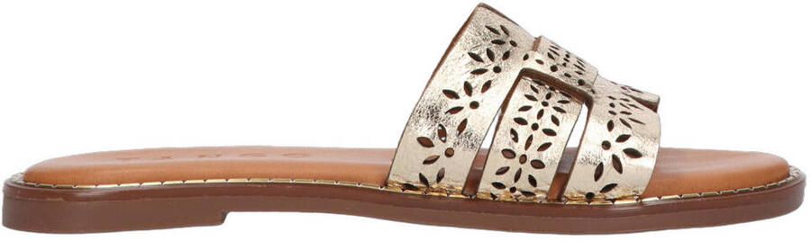 Tango Dames Slipper Audrey 37-b Platino Gold Goud