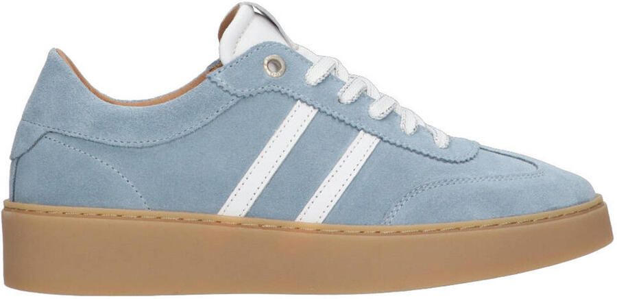 Tango Nynke 1-ab suède sneakers lichtblauw