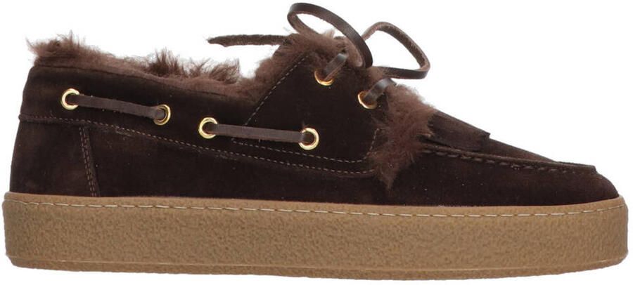 Tango Fia 2-b suède bootschoenen donkerbruin