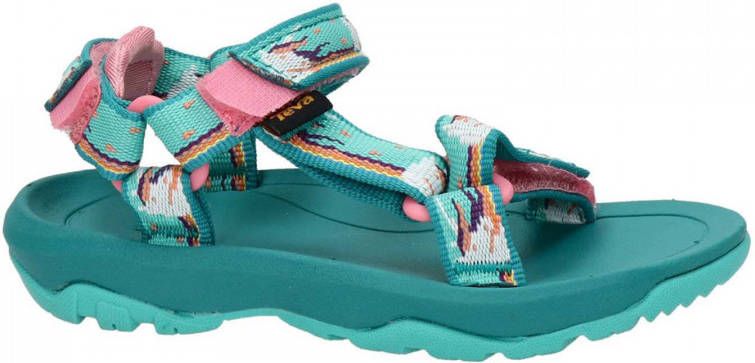 Teva Peuter kleuter sandalen turquoise Blauw Polyester All over print 24 25 - Foto 4