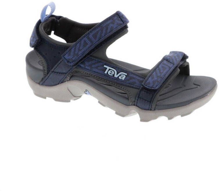 Teva Kleuter schoolkind sandalen donkerblauw Jongens Synthetisch Logo 33 34