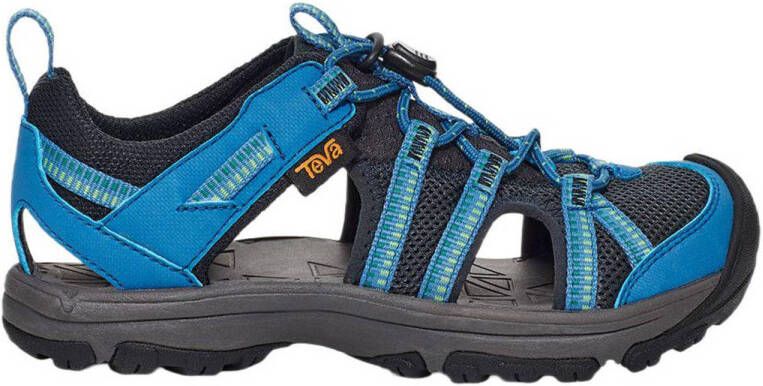 Teva atee sandalen blauw antraciet kids