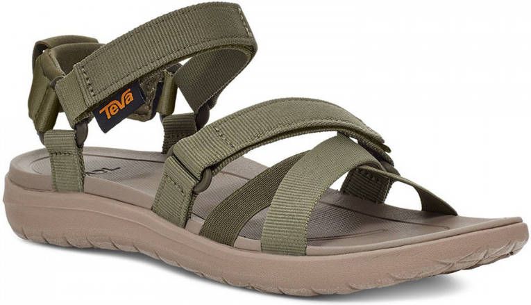 Teva Mia sandalen olijfgroen