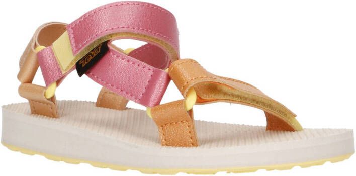 Teva Original Universal Glisten sandalen lichtroze zalm Imitatieleer 29 30 - Foto 2