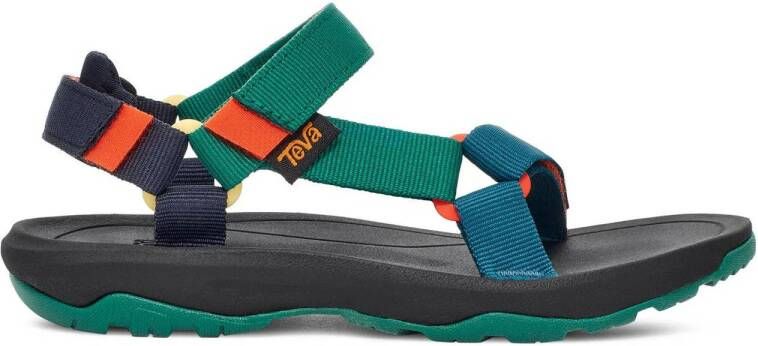 Teva sandalen groen blauw oranje Jongens Textiel 33 34
