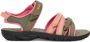Teva Tirra sandalen olijfroen zalm Groen Meisjes Textiel Meerkleurig 38 39 - Thumbnail 1