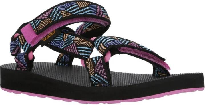 Teva sandalen zwart roze Textiel All over print 29 30