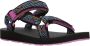 Teva sandalen zwart roze Textiel All over print 29 30 - Thumbnail 1