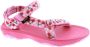 Teva Schoolkind sandalen roze Meisjes Textiel Meerkleurig 33 34 - Thumbnail 2