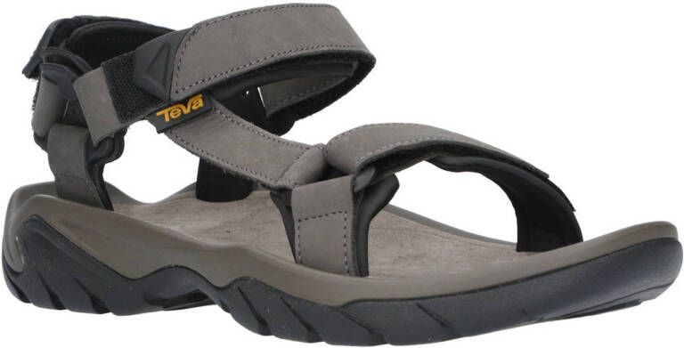 Teva Terra FI 5 universal leren sandalen grijs