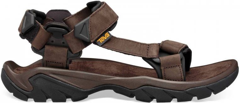 Teva Terra Fi 5 Leather Heren Sandalen 1099442-tkcf Kleur Bruin