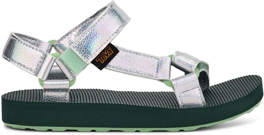 Teva C ORIGINAL UNIVERSAL sandalen zilver groen
