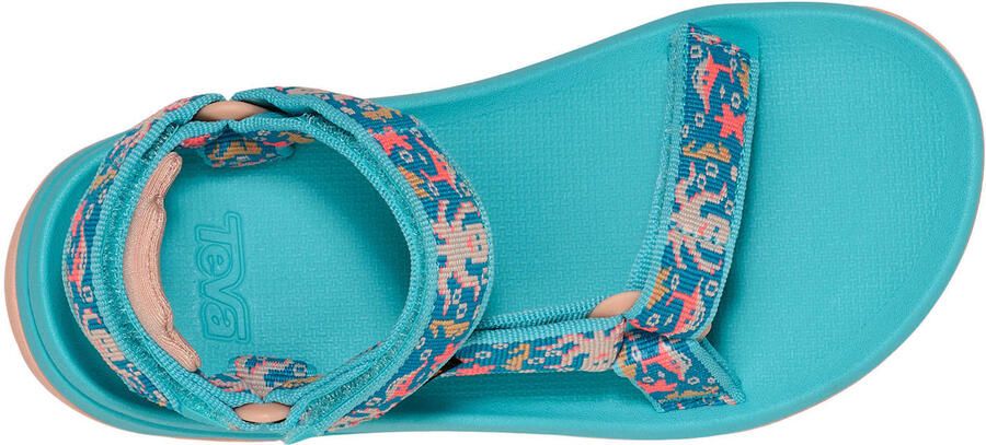 Teva sandalen met all over print blauw zalm schoolkind tiener - Foto 3