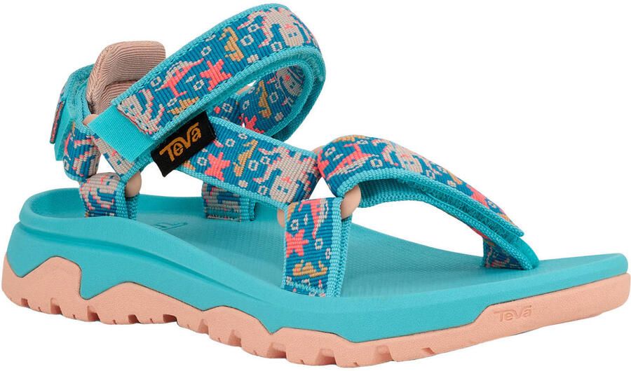 Teva sandalen met all over print blauw zalm schoolkind tiener - Foto 2
