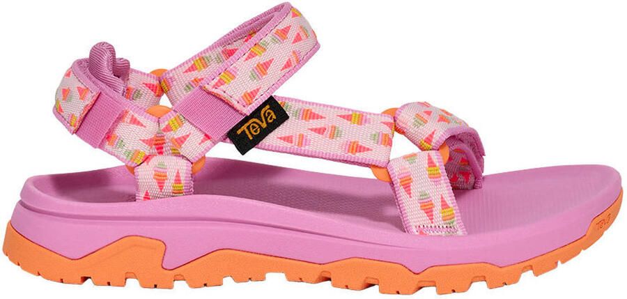 Teva sandalen met all over print roze oranje - Foto 6