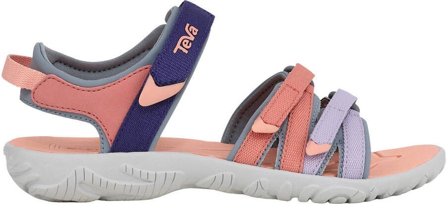 Teva sandalen zalm paars