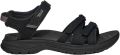 Teva Tirra Sport Sandalen zwart Textiel - Zwart