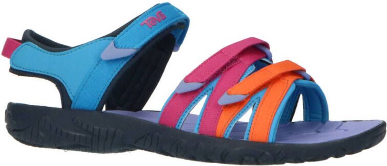 Teva Schoolkind sandalen blauw oranje roze Meisjes Polyester Meerkleurig 29 30