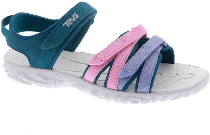 Teva Schoolkind sandalen blauw oranje roze Meisjes Polyester Meerkleurig 29 30