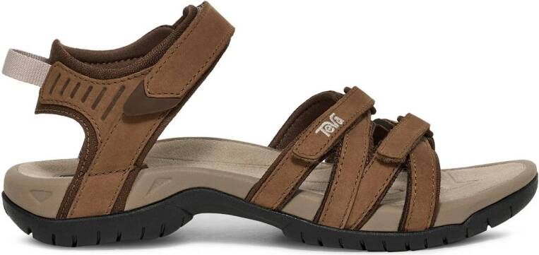 Teva Tirra Leather Sandaal Dames Bruin