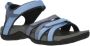 Teva TIRRA 4266 BLMU Blauw combi dames wandelsandalen - Thumbnail 1