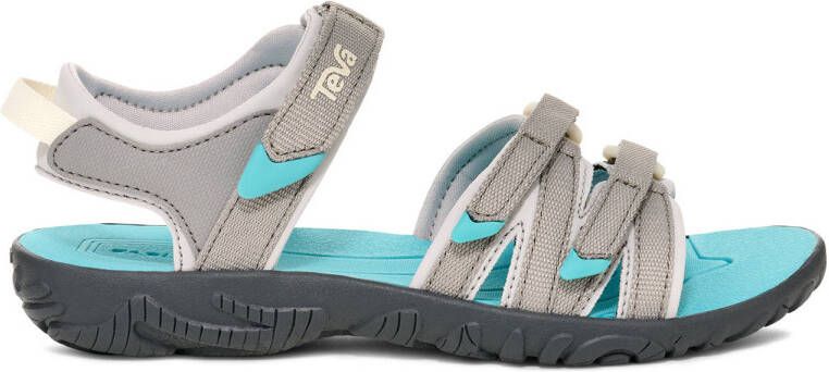 Teva Tirra sandalen grijs turquoise