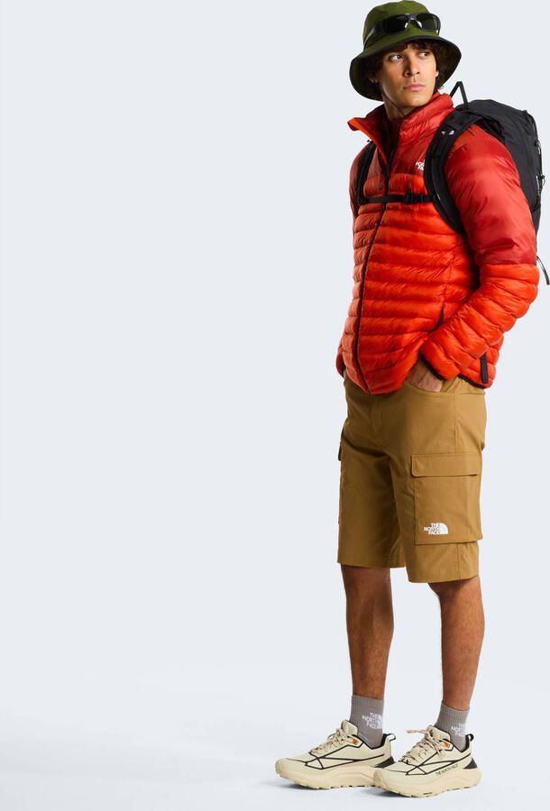 The North Face Fastpack mesh outdoorschoenen beige zwart