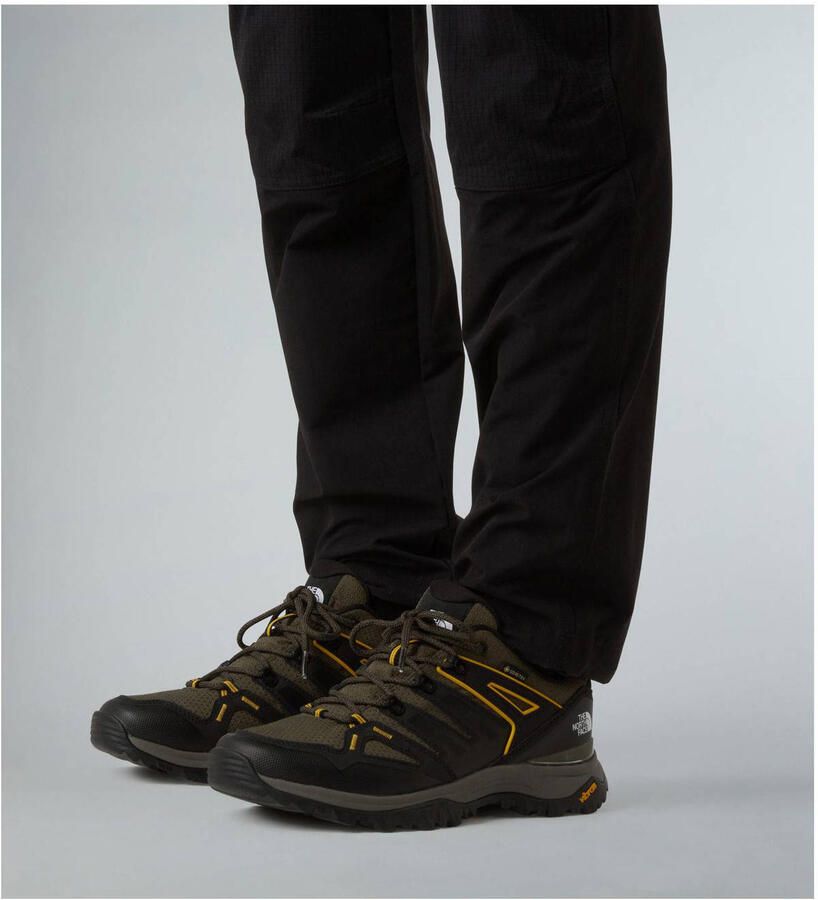 The North Face Hedgehog Gore-Tex wandelschoenen olijfgroen zwart