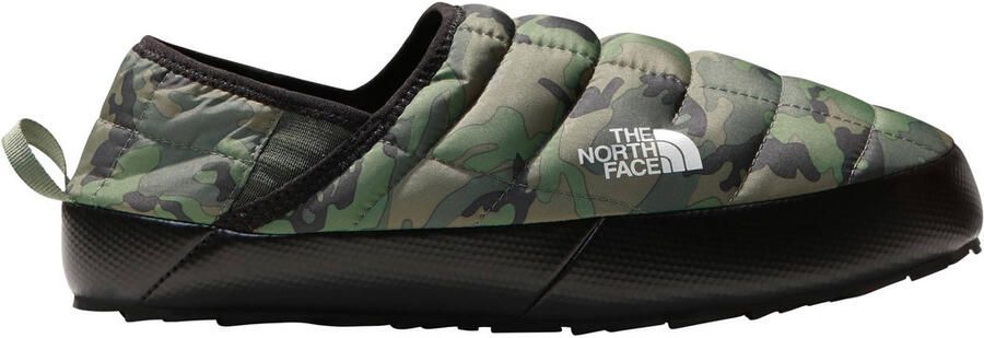 The North Face pantoffels Thermoball Traction Mule olijfgroen zwart