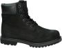 Timberland 6 Inch Classic nubuck veterboots zwart - Thumbnail 1