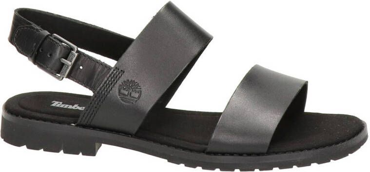 Timberland Women's Chicago Riverside 2-Band Sandal Sandalen zwart
