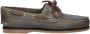 Timberland Classic Boat nubuck bootschoenen taupe - Thumbnail 1